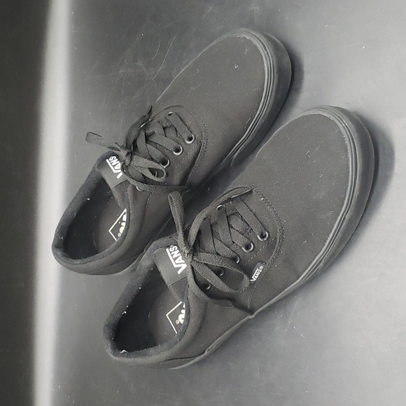 Vans Other - Black on Black Vans lace up shoes